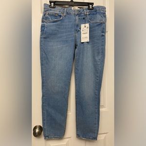 Sold- Zara blue skinny jeans